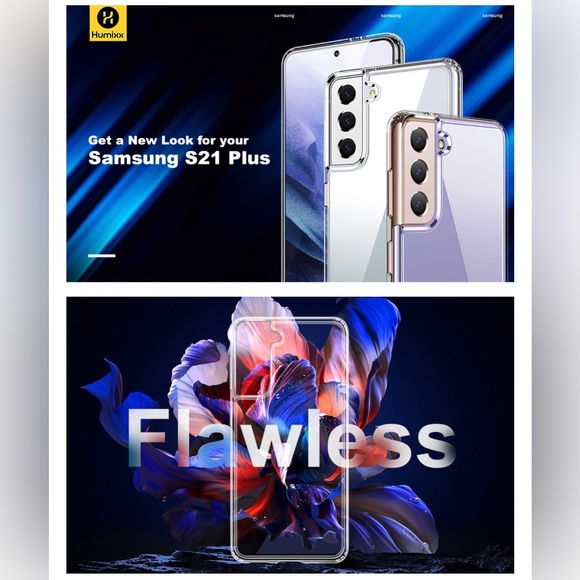 Samsung Galaxy S21+ Plus Case Clear Shockproof Protective Hard PC, Slim 5G 6.7" - Picture 2 of 16